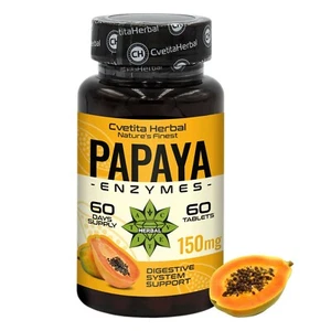 Papaia Enzimi Papaina Supporto Digestivo Papaina Pelle Integratore Salute 60 compresse - Foto 1 di 12
