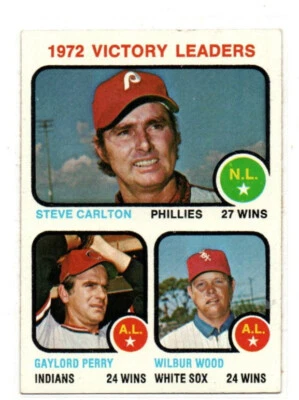 1973 Topps #66 1972 Victory Leaders Foto 1 de 2