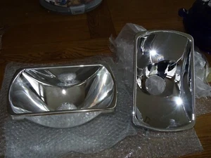 SAAB 900 classic  headlamp headlight  REFLECTORS  - NEW REFURBISHED FLATNOSE - Picture 1 of 3