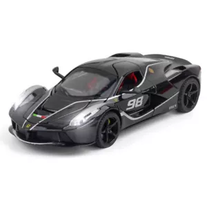 1:22 Ferrari FXX K Model Car Diecast Toy Cars Boys Toys for Kids Gifts Black - Picture 1 of 5