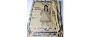 Sophie 19th Century Cloth Doll Collection of 6 VTG Patterns Doll & Clothes(M1) - Picture 1 of 5