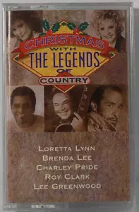 CHRISTMAS WITH THE LEGENDS OF COUNTRY (Cassette, 1994, Regency) **NEW/SEALED** - Picture 1 of 3