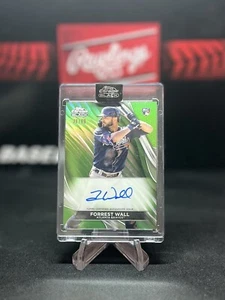 2024 Topps Chrome Blackš„Forrest Wallš„ENCASED GREEN Rookie Auto SPš„/99š„ - Picture 1 of 2
