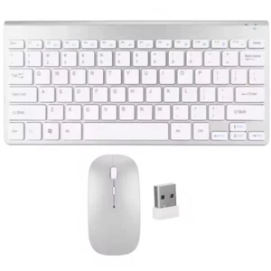 ⌨️✅ Kit Mouse tastiera Wireless Bianca Slim ✅⌨️ - Foto 1 di 5