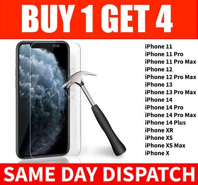 Mejor película protectora de pantalla de vidrio templado para Apple iPhone 11 2019 Pro Max Foto 1 de 4