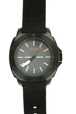 Reloj HUGO BOSS Hombre 'Sao Paulo' Correa Lona Negra 49mm 133664 Foto 1 de 3