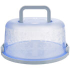 1PC round cake carrier for transport container with lid cake container for 10