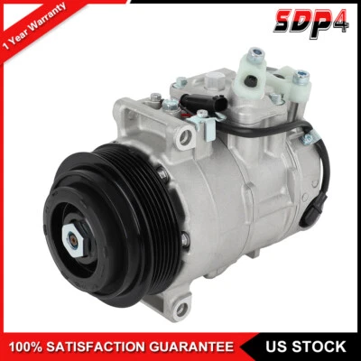 Compresor de aire acondicionado para Mercedes-Benz GLK350 C300 2010-2011 E350 3,0 L 2011-2010 Foto 1 de 4