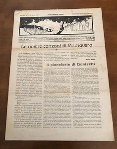 La canzonetta n.3 1920 all'interno 2 vecchi spartiti Ricamatrice / Bambina mia - Picture 1 of 3