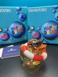 Swarovski Crystal 1041295 LovLots Sunny Sam Happy Ducks NIB - Picture 1 of 12