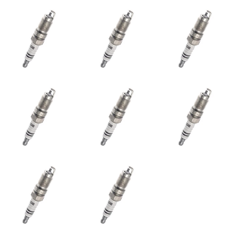 Set of 8 Bosch Spark Plug 7990 for Ford Mercury Lincoln Toyota Mitsubishi 80-12 - Image 1 of 3