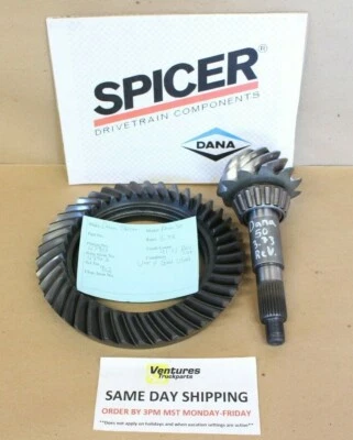 Anillo y piñón eje delantero relación 3,73 Ford F250 F350 Excursion Dana 50 98-02    Foto 1 de 4