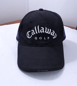 Callaway Enjoy The Game Golf Hat Cap Black Adjustable Strap - Imagen 1 de 6
