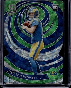 2023 Panini Spectra Stetson Bennett #171 RC Rookie Neon Green Die-Cut /30 - Picture 1 of 2