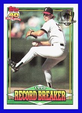 1991 Topps Desert Shield #8 Bobby Thigpen RB Chicago White Sox NR-MINT See Scan