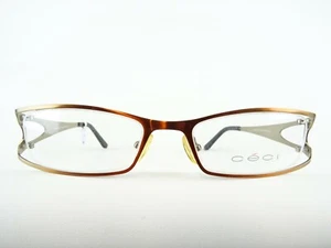 Ausgefallene Damenbrille Brille Brillenfassung Neu kupferbraun mittelgroß Gr. M - Bild 1 von 7