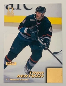 1999-00 (CANUCKS) Pacific Omega Gold #231 Todd Bertuzzi 260/299 - Picture 1 of 2
