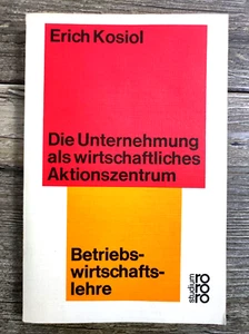 DIE UNTERNEHMUNG ALS WIRTSCHAFTLICHES AKTIONSZENTRUM | BETRIEBSWIRSCHAFTSLEHRE - Bild 1 von 2