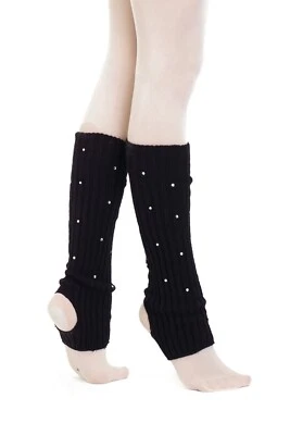 Intermezzo 2012 Ballett Stulpen mit GlitzerSteinchen Ballettstulpen Legwarmers - Bild 1 von 4