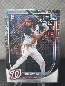 Bowman 2025 cromo madera James RC refractor Mojo #29 Nationals - Imagen 1 de 2