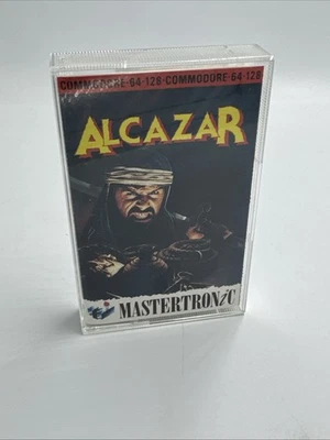 Alcazar Datasette C64 Mastertronic Commodore 64 / 128 Komplett Guter Zustand - Bild 1 von 4