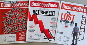 3 Business Week magazines  2000  7/13, 9/19, 9/28 Global Brands, Retirement - Picture 1 of 11