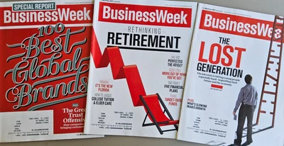 3 Business Week magazines  2000  7/13, 9/19, 9/28 Global Brands, Retirement - Image 1 of 4