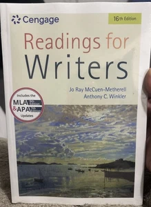 Readings for Writers (w/ APA7E & MLA9E Updates) - Bild 1 von 1