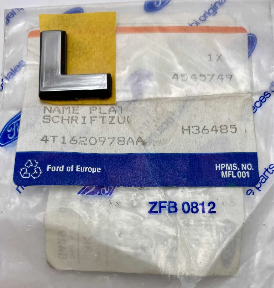 Ford L Side Badge - Transit Tourneo Connect TDCi 2002-2013 - 4545749 - Image 1 of 1