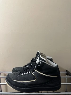 Jordan 2 Alto QF Negro Blanco Talla 8 Foto 1 de 4