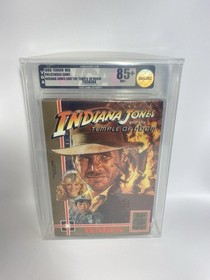 Indiana Jones and the Temple of Doom (Nintendo NES, 1988) VGA 85+ SEALED