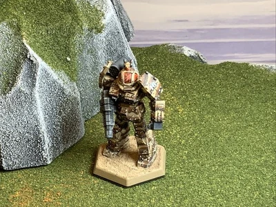 Griffin Impresión 3D Mech Desierto Camuflaje Mercenarios Pintado Impreso en 3D Battletech Foto 1 de 4