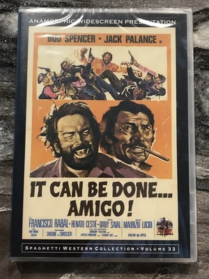 It Can Be Done Amigo Wild East Spaghetti DVD Bud Spencer Jack Palance New Sealed - Image 1 of 2