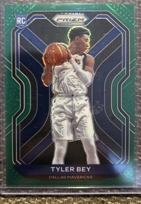 2020-21 Panini Prizm - Tyler Bey #251 Green Prizm (RC) - Image 1 of 2