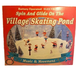 Vintage Spin And Glide on the Village Skating Pond COMPLETE WORKS  - Picture 1 of 15