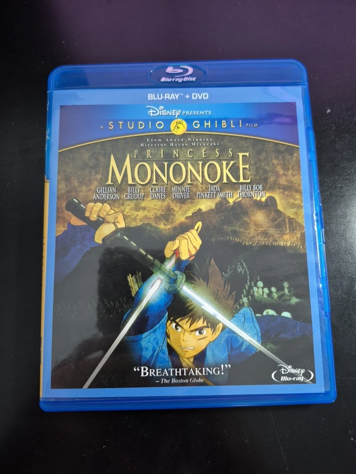 Princess Mononoke (DVD, 1997) Studio Ghibli Animation Action Hayao Miyazaki + Foto 1 de 3