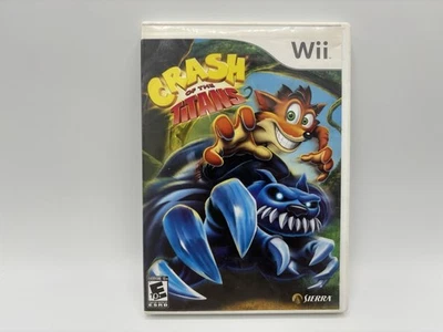 Crash of the Titans Wii Nintendo 2007 Juego Sierra E10+ 1-2 Jugadores Dibujos Animados Foto 1 de 4