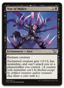 Vow of Malice #140 (NM) Commander 2015 C15 Magic MTG - Picture 1 of 2
