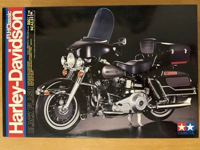 Tamiya Harley-Davidson FLH Classic Nero (16037) | 1:6, | SIGILLATO all'interno - Immagine 1 di 4