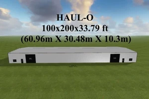 HAUL-O Steel Building Kit | 150 MPH 240KM/H Wind Rated | Commercial / Industrial - Picture 1 of 11