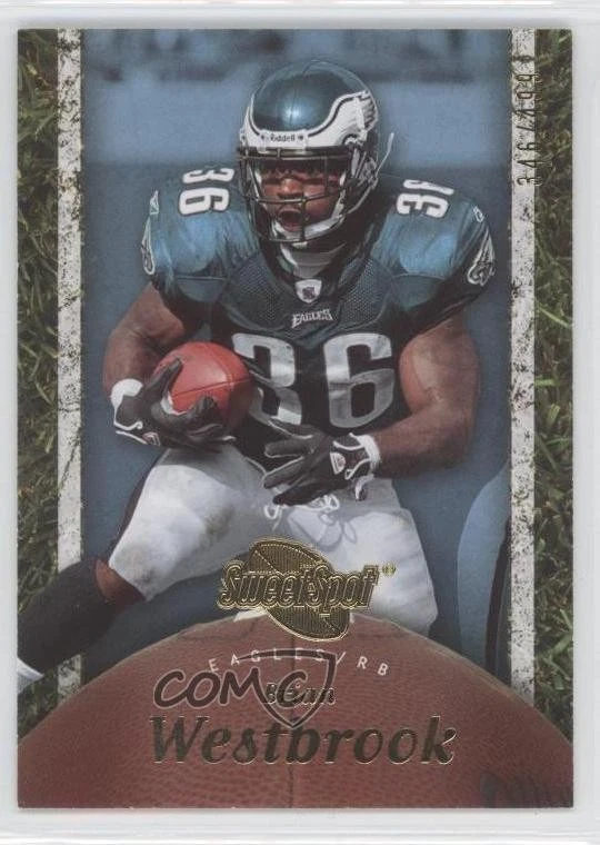 2007 NFL Sweet Spot /499 Brian Westbrook #75 - Image 1 of 2