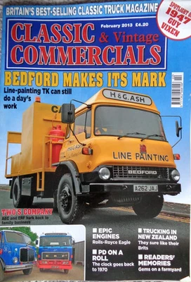 Classic & vintage commercials AEC and ERF, Bedford TK, Rolls-royce eagle engine - Image 1 of 4