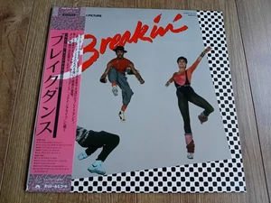 BREAKIN' SOUNDTRACK LP 1984 OBI INSERT JAPAN POLYDOR EX - Picture 1 of 7