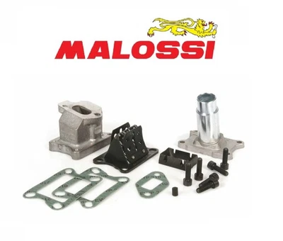 205826 MALOSSI KIT COLLETTORE ASPIRAZIONE LAMELLARE SHBC PER PIAGGIO APE 50 2T - Immagine 1 di 2