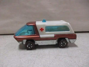 1969 Hot Wheels Red Line The Heavyweights Ambulance Bronze - Picture 1 of 6