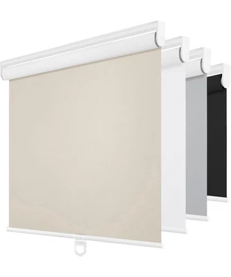 Persianas enrollables oscuras inalámbricas 26x72 con aislamiento térmico bloque UV Foto 1 de 4