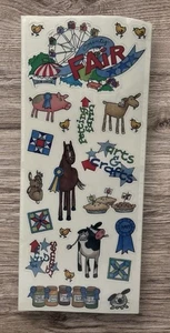 Me And My Big Ideas STATE FAIR Scrapbooking Stickers SP-185 Animals NEW - Picture 1 of 4