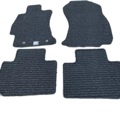GENUINE OEM 2014-2018 SUBARU FORESTER 4-PC BLACK CARPET FLOOR MATS NEW SET - Image 1 of 4