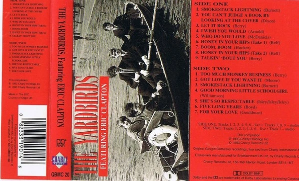 Yardbirds - Featuring - Used Cassette - W7700z - Imagem 1 de 1