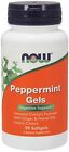 NOW Supplements, Peppermint Gels With Ginger & Fennel Oils, 90 Softgels..+